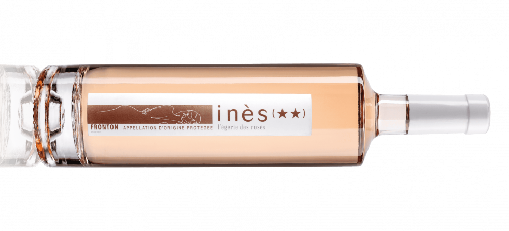 Inès, notre célèbre cuvée rosé change de look !
