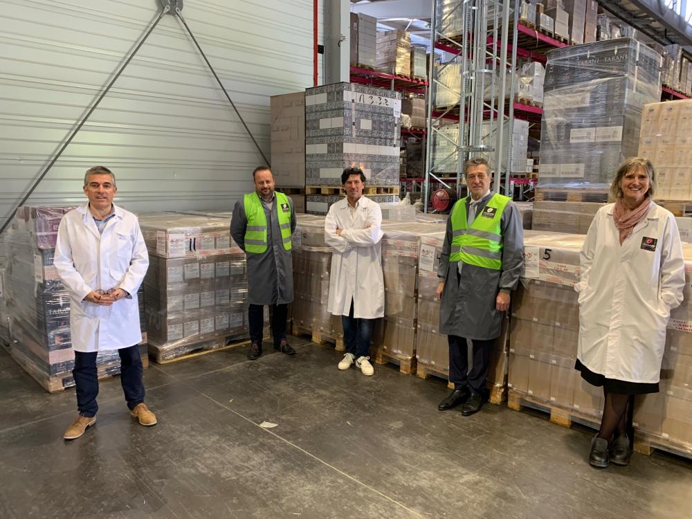 Conditionnement de solution hydro alcoolique