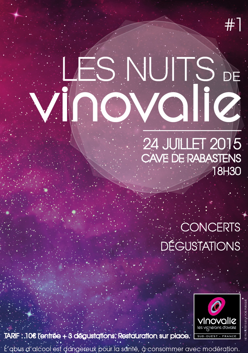 Affiche Les Nuits de Vinovalie Ed 1