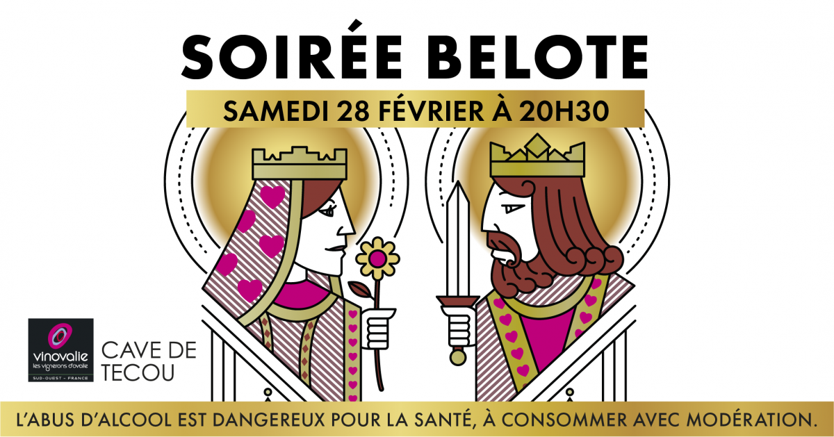 Soirée Belote à la Cave de Técou fevrier 2026