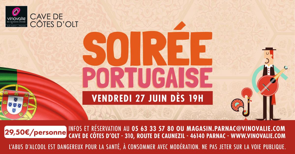 soirée portugaise à Vinovalie Parnac