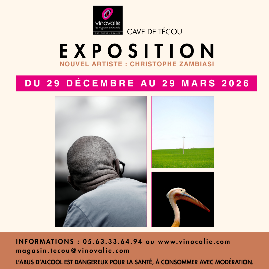 expo photo à la cave de Técou