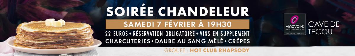 soirée chandeleur à la cave de Técou