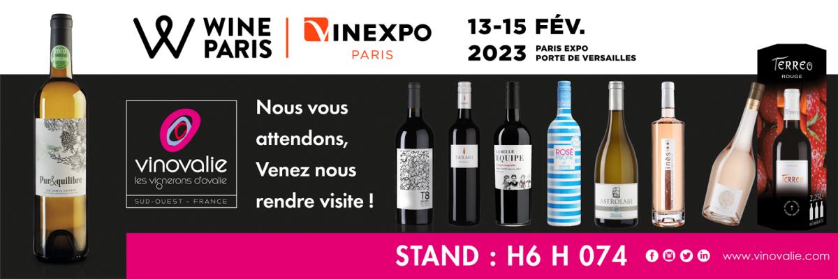 Retrouvez nous à Wine Paris 2023 en février