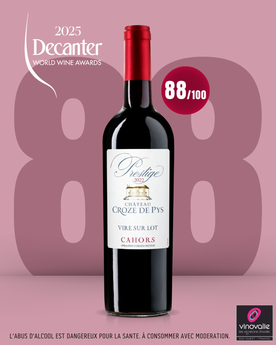resultats Decanter 2025 Chateau Croze de Pys