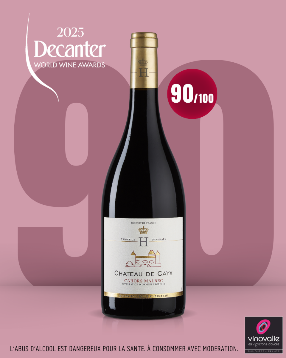 resultats Decanter 2025 Chateau de Cayx
