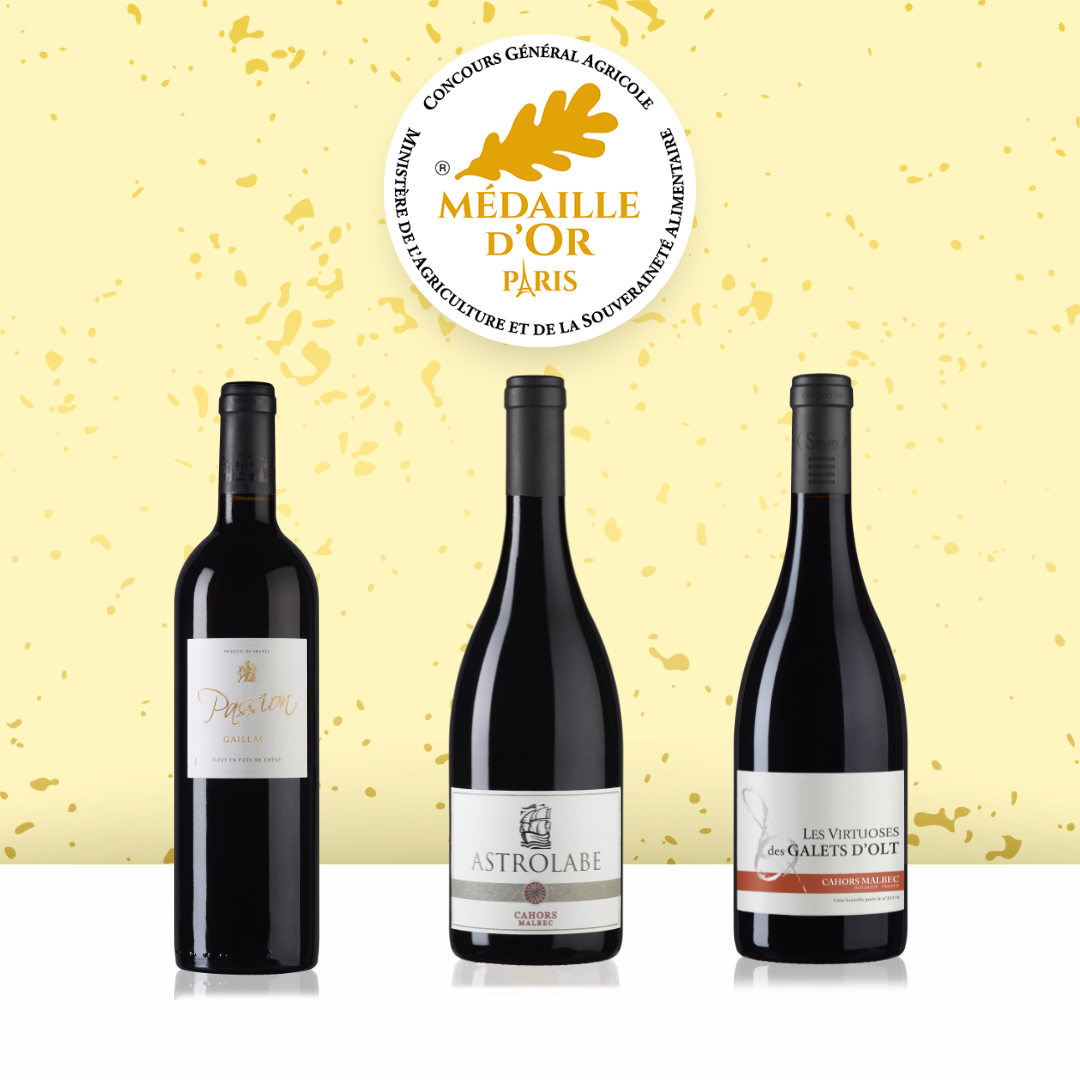 Vins Vinovalie médaillés d'or au Concours Général Agricole 2023