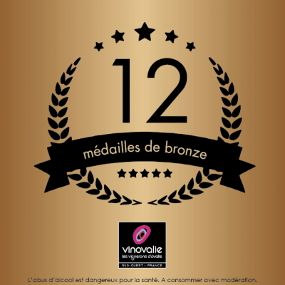 12 médailles de bronze en 2019