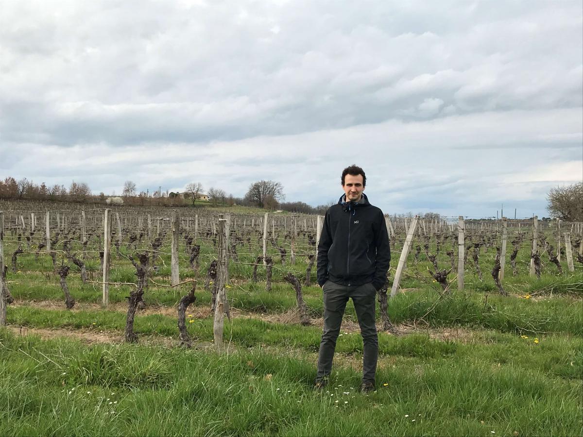 Paul Huet Animateur démarches environnementales Vinovalie