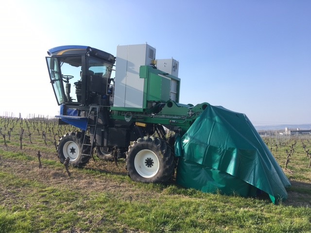 Premier prototype R2T2 testé dans les vignes