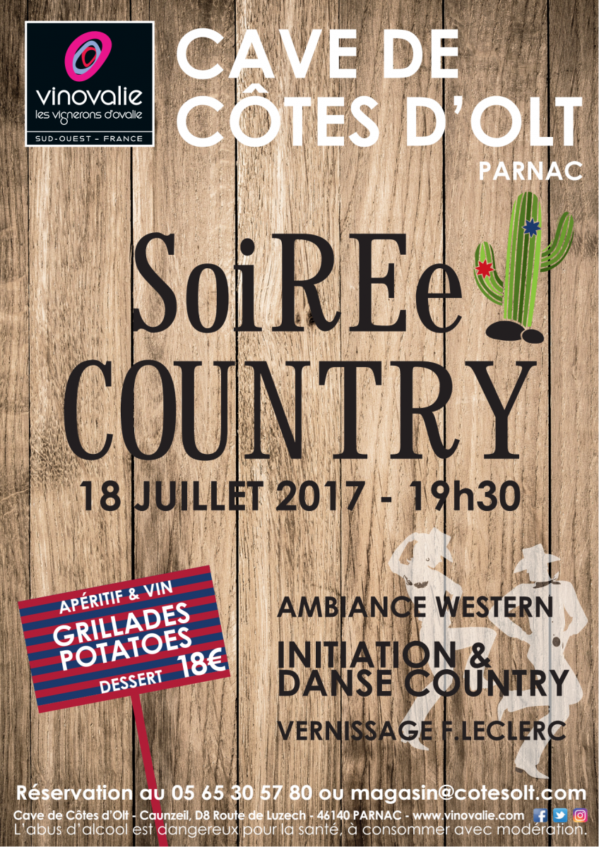 Soirée country Parnac
